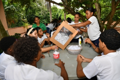 Jardín Botánico Nacional celebra el Día Mundial del Reciclaje con actividad educativa